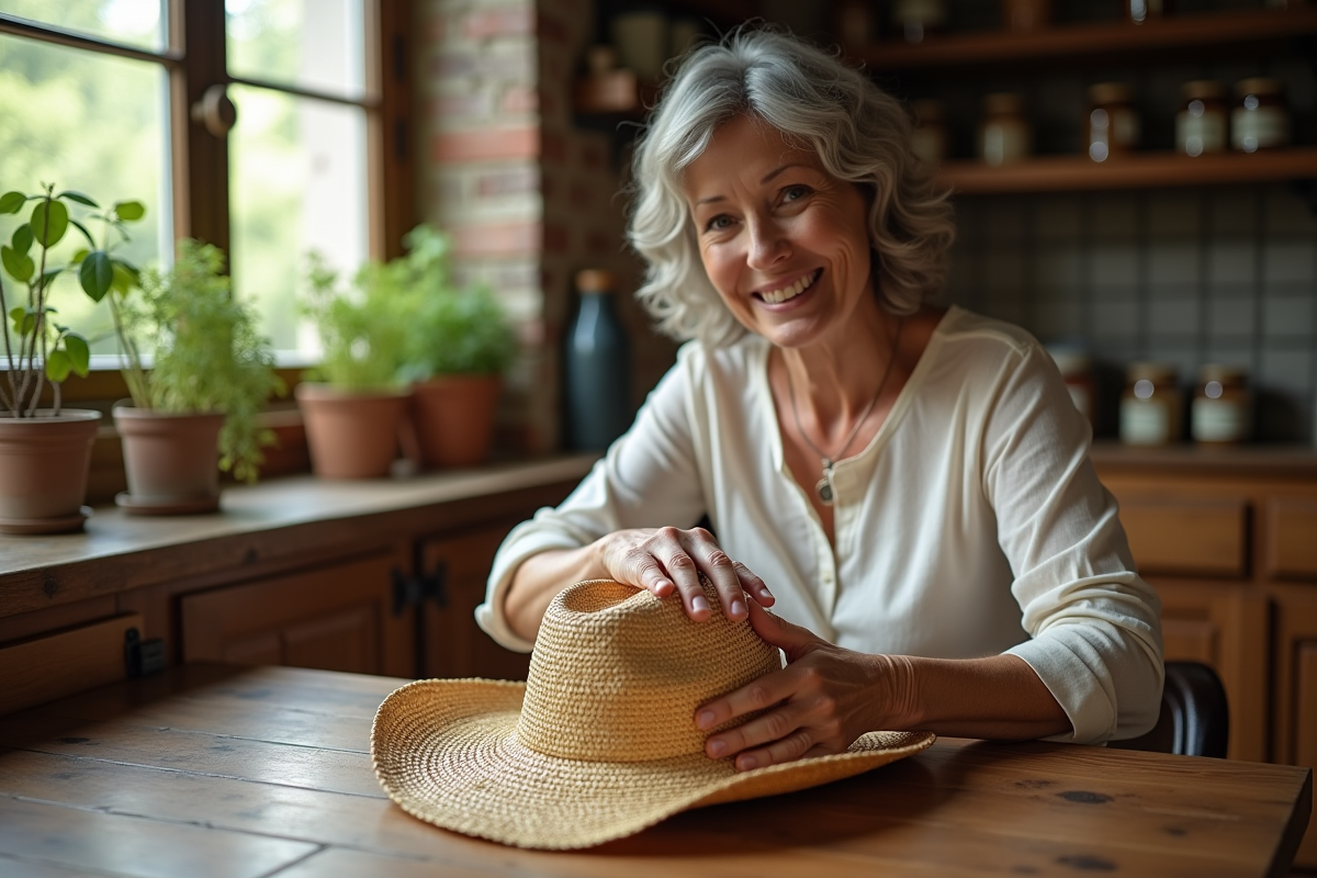 Blanchiment efficace pour chapeaux jaunis : techniques et astuces