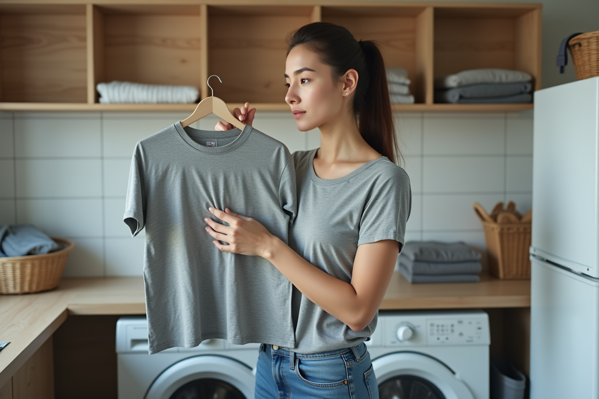 Vêtements et odeur de sueur persistante après lavage : causes et solutions