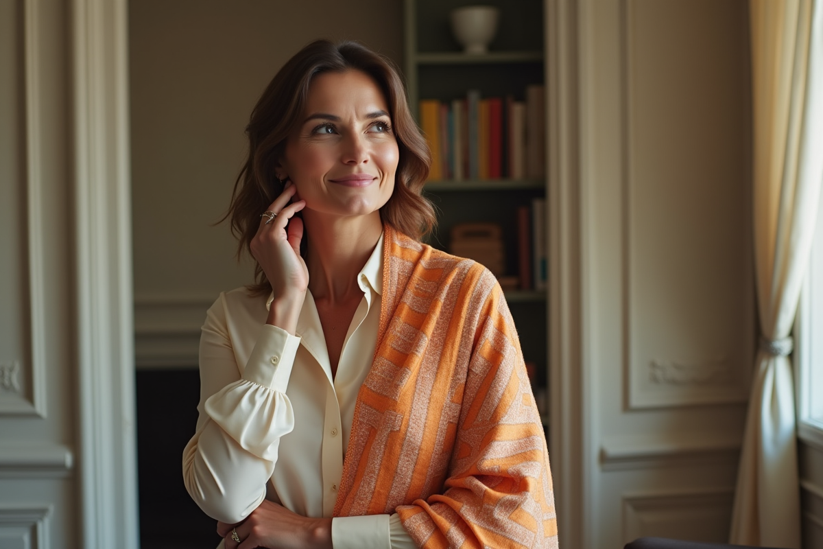 Porter un châle carré : techniques et astuces pour un style élégant
